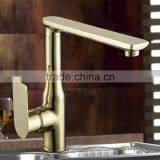 Golden Polished Hot and Cold Kitchen Tap KNF009A