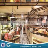 Glass and Woodendisplay Showcase,cake Display Showcase