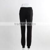 F5W30178 Ladies Contrast Panel Flower Print Jogger Pants thumbnail-3