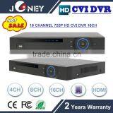 HDMI 720p HD Cvi Dvr Hdcvi Digital Video Recorder With USB RJ45 RS485 Interface