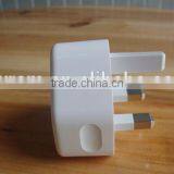 3 Pin uk Plug Charger Use on USB Cables for Iphone or Samsung Mobile thumbnail-4