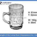 LongRun 3oz Anhui Bengbu Glassware Factory Directly Supply Beautiful Drinking Glass Cups Wholesale