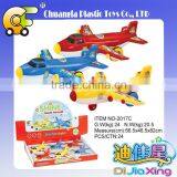 Kid Promotion Gift Toys Electric Music Airplane With Light Plastic Toys for Children thumbnail-4