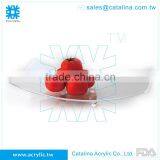 Hot Sale Acrylic Waving Wedding Food Cake Fruit Serving Tray thumbnail-2