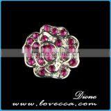 Cheap Fashion Jewelry Flower Pattern Crystal Button for Accessory thumbnail-5