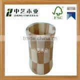 FSC&SA8000 Approved Solid Wood Bucket for Coffee Bean thumbnail-1