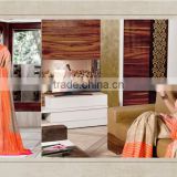 buy orange cotton casual saree online