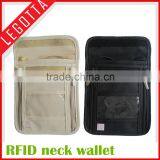RFID Blocking Passport Holder Stash Pouch Money Security Travelling Neck Wallet thumbnail-4