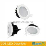 Square Led Ceiling Lamp Waterproof IP65 COB Led Down Lamp 12W 15W High CRI>80 White/black Shell Color thumbnail-3