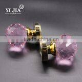 Luxury Shining Door Locks Handle Zinc Ping Crystal Door Handles