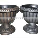 Two Parts Assembled Plastic Flowerpot thumbnail-1