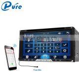 Wholesale high quality multi-touch capacitive screen double din car dvd player with gps navigation