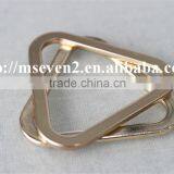 High Quality 100% Zinc Alloy Triangle Textile Garment Metal Buckles for Wholesale thumbnail-3