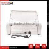 7 Rollers Stainless Steel Commercial Electric Hot Dogs Roller Grill Machine thumbnail-2