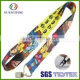 Wholesale Custom Polyester Printed Student id Card Holder Lanyard thumbnail-5