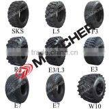 Wholesale Skid Steer/loader/backhoe 16.9-24, 17.5L-24,23.1-26,24-21,11.00-20,1600-24 off Road Tire thumbnail-1