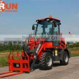 Everun 800KG Mini Wheel Loader With Chinese Hydrostatic Transmission System For Sale thumbnail-2