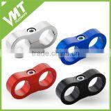 3/16 Inch 4.8mm Aluminum Billet Dual Hose Separators thumbnail-1