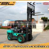 3.5T Diesel Engine Forklift, 4x4 Forklift Loader, Farm Tractor thumbnail-4