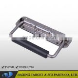 Spring handle latch with rubber/flight case handle/military case handle