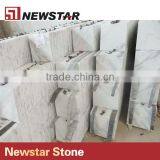 Newstar Cheap Guangxi White With Black Grey Veins China Marble Tile thumbnail-4