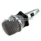 Silicone Mic Microphone Speaker Stand Holder Ring Protector no Roll Drop Damage thumbnail-6