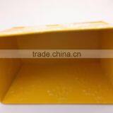 Best Gifts Small Size Stackable Yellow Painting Strawberry Powder Coated Metal Gardening Pot for Flower Planting thumbnail-6