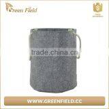 New Style Round Felt Storage Bag With Handles thumbnail-2