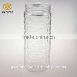 Large Food Grade Clear Glass Storage Jar Bottle Food Container With Lid thumbnail-2
