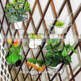 Home Decoration Hanging Basket Modern Metal Folding Plant Stand thumbnail-2