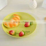 Anhui Green Bamboo Fiber Round Plate thumbnail-4