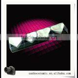 High Quality 4pcs Heart Shape Small White Ceramic Soup Bowl Gift Set In Stock thumbnail-1