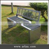 Arlau Metal Garden Benches,Purple Wrought Iron Outdoor Bench,Outdoor Cast Iron Flat Stainless Long Bench thumbnail-2