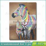 Abstract Zebra Oil Painting on Canvas thumbnail-2
