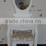 Bedroom Furniture Wholesale Wooden Mirrored Jewelry Cabinet thumbnail-1