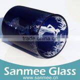 103ml High Quality Printed Glass Candle Cup Candle Glassware Wholesale thumbnail-2