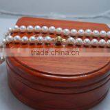 14K Gold 9-10 mm White South Sea Pearls Necklace thumbnail-1