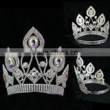 Fashion Pageant Jewelry Rhinestone Big Hair Accessoris Tiaras thumbnail-2