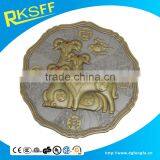 Plated Gold Business Gift With Hoggerel Shape,souvenir Gift With Zinc Alloy thumbnail-1