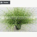 Artificial Potted Grass Synthetic Onion Grass in Pot Weed Grass Pots Plant thumbnail-2