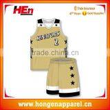Hongen Apparel Sublimation Print Basketball Apparel With Your Logo, Name and Number thumbnail-1