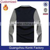 Hot Sale Thick Fabric Long Sleeve Quick Dry Polo t Shirt for Men thumbnail-2