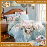 100%cotton Big Flower Printed Bedding Set thumbnail-1