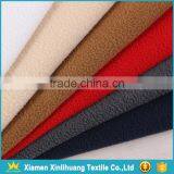 High Quality 300gsm 100% Polyester Orange Polar Fleece Fabric for Sale thumbnail-1