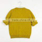 MGOO Stock Kids Knitting Sweater With Covered Buttons Knitwear Warm Cotton Children Outwear thumbnail-3