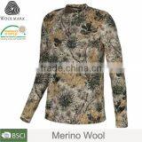 Long Sleeve Sweatshirt Without Hood,merino Wool Digital Camo Sweatshirts thumbnail-3