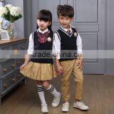 Custom Latest Design Kids School Clothes Sale Quality School Uniforms for Boys and Girls thumbnail-3
