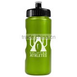 USA Made 22 oz Tritan Metalike Sports Bottle With Push And Pull Lid - metallic colors, BPA/BPS-free and comes with your logo