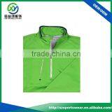 High Quality Shiny 92%polyester 8%spandex Green Color Mens Golf Sweatshirts thumbnail-4