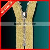 Hi-ana Zipper2 ISO 9001 Factory Strong Durable Gold Zipper thumbnail-1